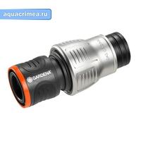 Коннектор с автостопом 3/4" Premium